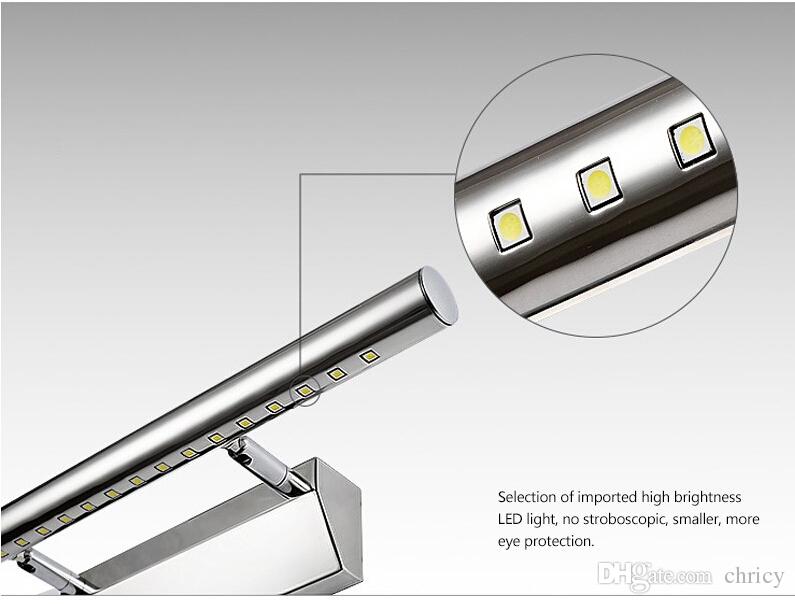 led mirror lamp bathroom vanity lights with switch wall sconces bathroom lighting up down indoor lamps 5w/7w/9w/15w