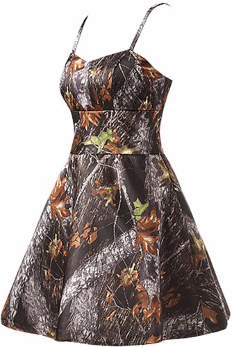 Free Shipping Straps Short Camo Prom Dresses 2016 New Styl Custom Make Size 0 or Plus Sizes Evening Bridesmaid Gowns