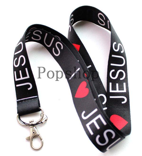 Free shipping 100pcs I love JESUS Neck Lanyard for MP3/4 cell phone key chain wholesale
Free shipping 100pcs I love JESUS Neck Lanyard for MP3/4 cell phone key chain wholesale