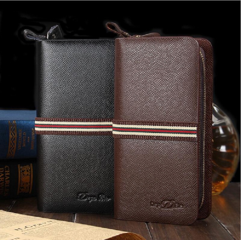 New Fashion PU Leather Men Wallets Cross Pattern High Capacity Wallet Double Zipper Man Phone Handbag Coin Purse Card Holder
New Fashion PU Leather Men Wallets Cross Pattern High Capacity Wallet Double Zipper Man Phone Handbag Coin Purse Card Holder