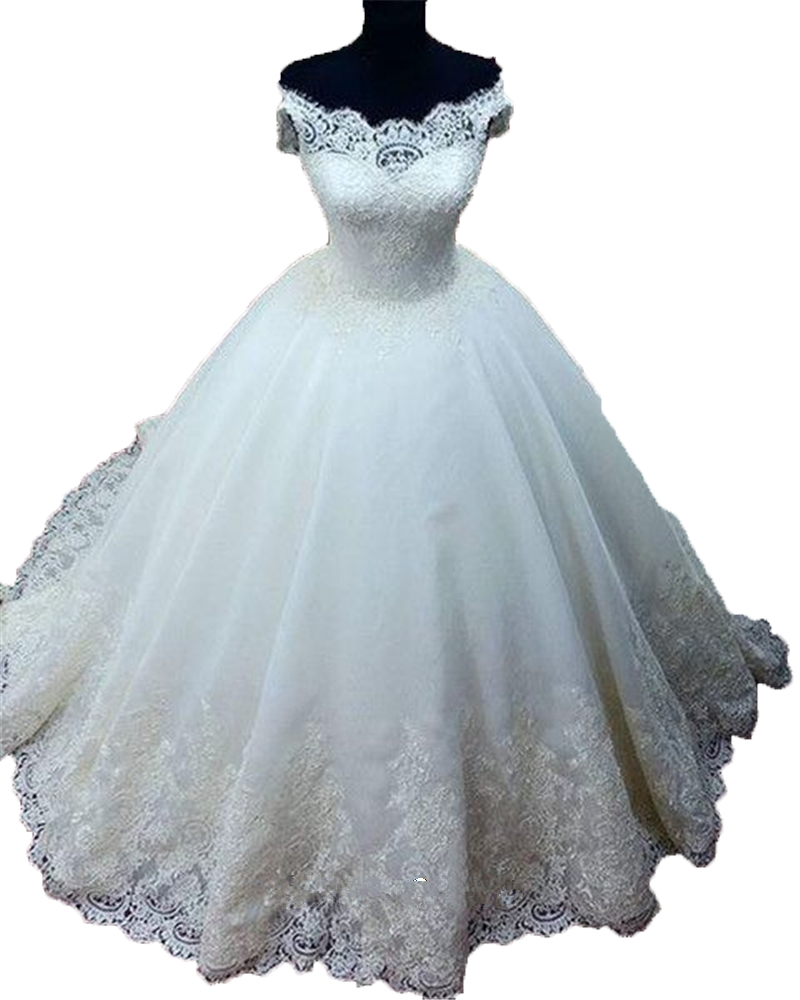 2017 New Sexy On Sale Beaded White Ball Gown Wedding Dresses With Appliques Wedding Party Dress Bridal Gowns WD1091
2017 New Sexy On Sale Beaded White Ball Gown Wedding Dresses With Appliques Wedding Party Dress Bridal Gowns WD1091