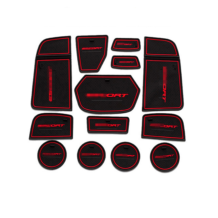 13pcs Non-Slip Rubber Interior Car Door Armrest Storage Panel Mat Cup Holder Slot Pad Cover Sticker For Ford ESCORT 2015
13pcs Non-Slip Rubber Interior Car Door Armrest Storage Panel Mat Cup Holder Slot Pad Cover Sticker For Ford ESCORT 2015