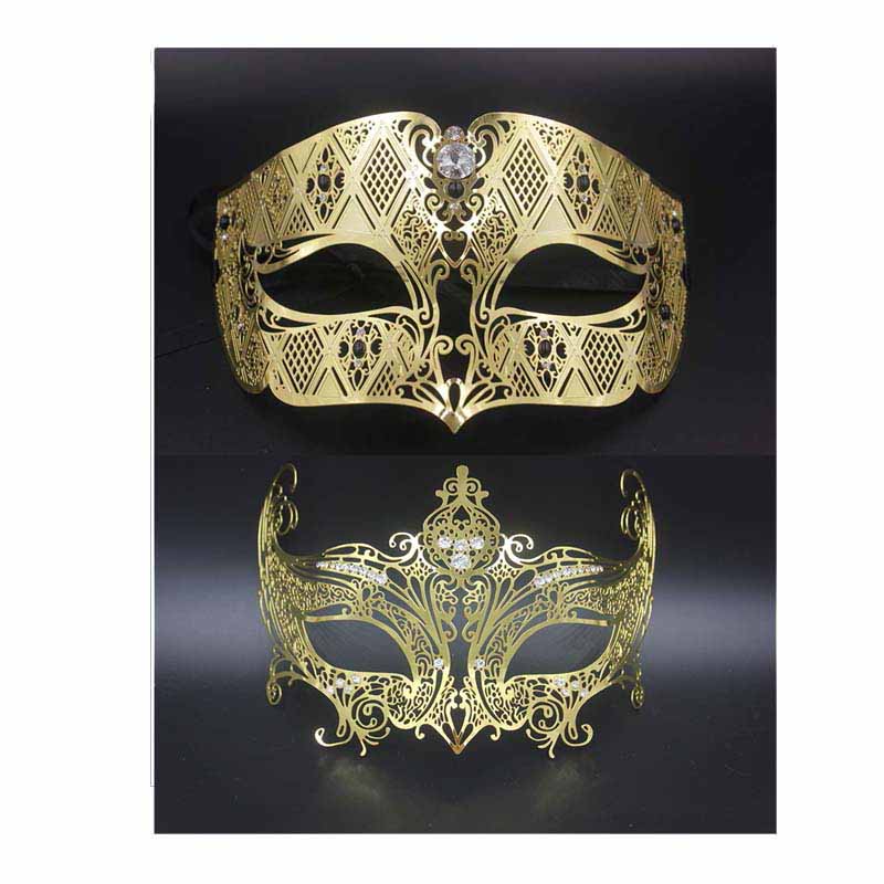 Party Masks Sexy Face Mask 1 Set Gold Phantom Crown Set Birthday Wedding Costume Dress Party Ball Metal Venetian Men Women Mask Set
Party Masks Sexy Face Mask 1 Set Gold Phantom Crown Set Birthday Wedding Costume Dress Party Ball Metal Venetian Men Women Mask Set