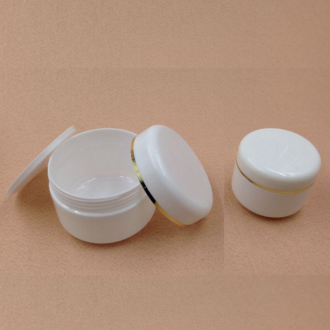 White Face Cream Jar Bottle 20g Refillable Empty Plastic Sample Mask Bottle Women Cosmetic Containers 50pcs/lot FZ131 
White Face Cream Jar Bottle 20g Refillable Empty Plastic Sample Mask Bottle Women Cosmetic Containers 50pcs/lot FZ131
