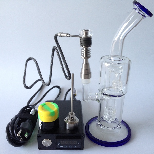 Brand new E Digital Nail Kit contain upgrade 6 in 1 Titanium/Quartz nails fit flat 10mm&16mm&20mm coil heater with Perc Dab Rig
Brand new E Digital Nail Kit contain upgrade 6 in 1 Titanium/Quartz nails fit flat 10mm&16mm&20mm coil heater with Perc Dab Rig