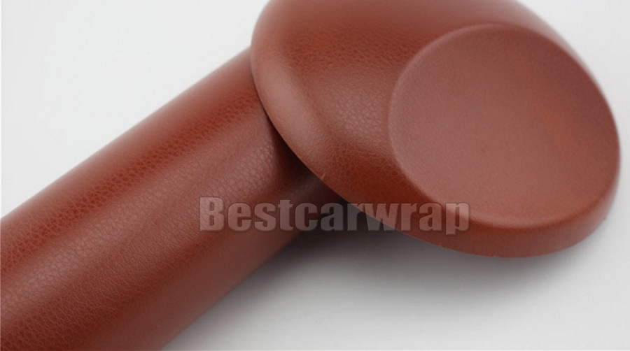 Black / Brown / Red / Grey & Silver Leather Car WRAP Film Car interior & exterior Vinyl Wrap skin WIth Air bubble free 1.52*30m/Roll