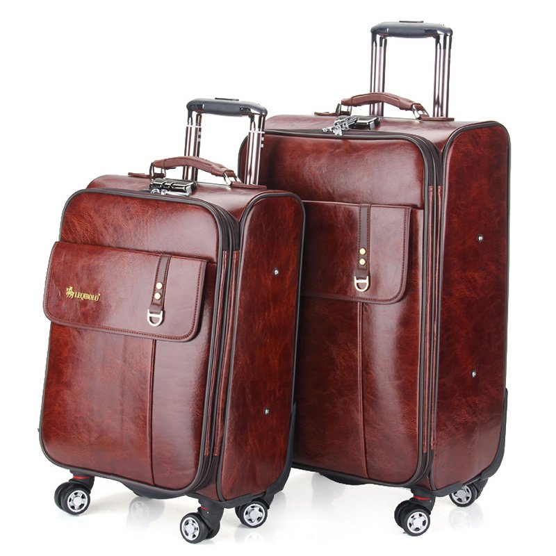 High quality caster trolley suitcase fashion ladies designer Retro trolley luggage Business travel with trolleys mala de viagem от DHgate WW