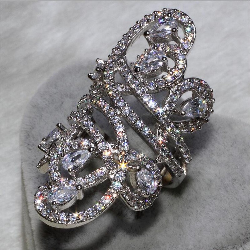 Victoria Wieck Luxury Wide Jewelry 925 Sterling Silver White Topaz Simulated Diamond Gemstones CZ Flower Wedding Women Band Giift Size 5-11
Victoria Wieck Luxury Wide Jewelry 925 Sterling Silver White Topaz Simulated Diamond Gemstones CZ Flower Wedding Women Band Giift Size 5-11