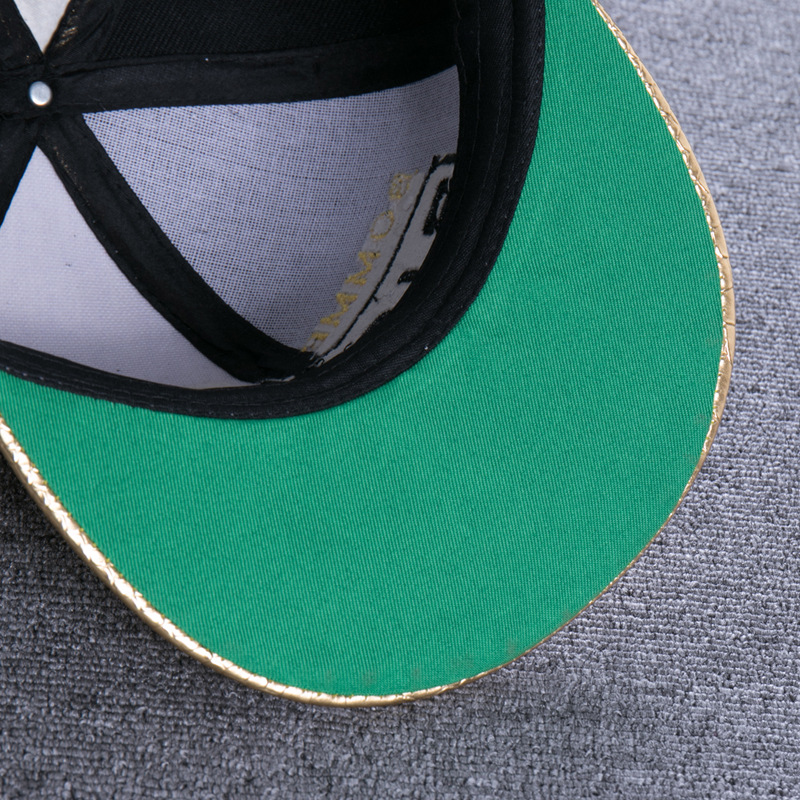 High Quality Uniex Snap Back Hip Pop Caps Hat Plain Black Snapback Hats Cap Adjustable Baseball Sports Cap