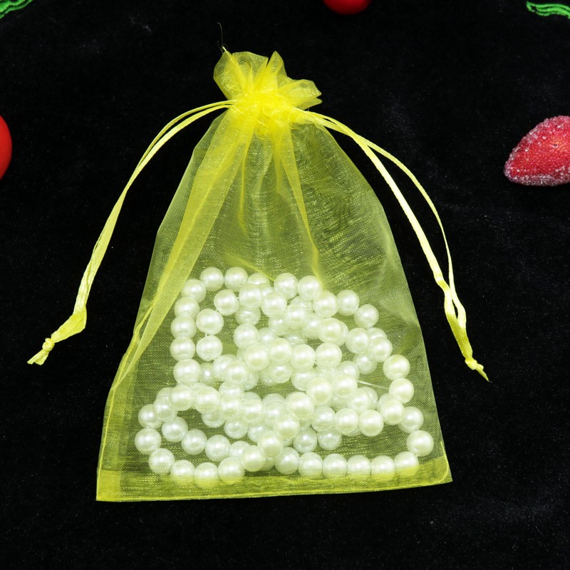 Yellow Sheer Christmas Organza Drawstring Pouches Jewelry Party Small Wedding Favor Gift Bags Packaging Gift Candy Wrap Square 5X7cm 100pcs
Yellow Sheer Christmas Organza Drawstring Pouches Jewelry Party Small Wedding Favor Gift Bags Packaging Gift Candy Wrap Square 5X7cm 100pcs