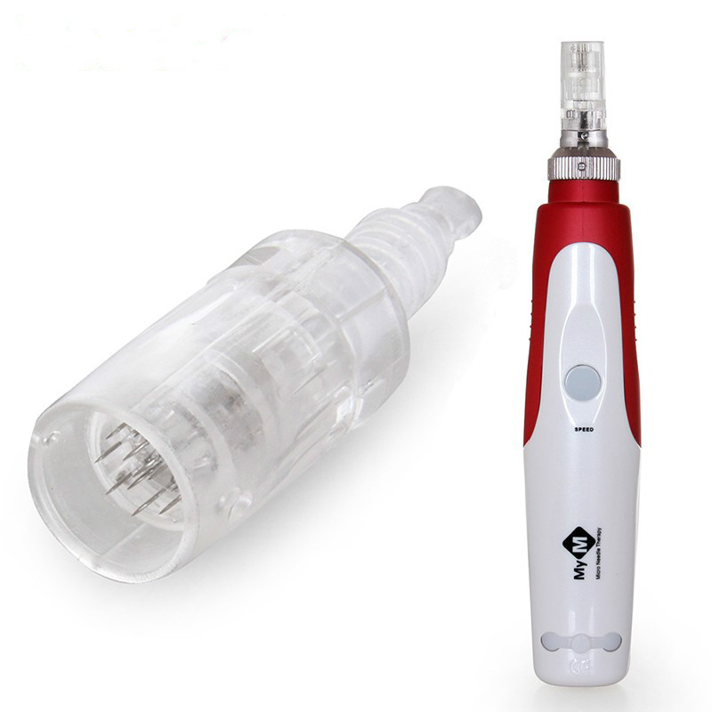 Tattoo Needles 50 Pcs Electric Derma Pen Bayonet 12 Pin MYM Cartridge For Auto Microneedle S 12Pin