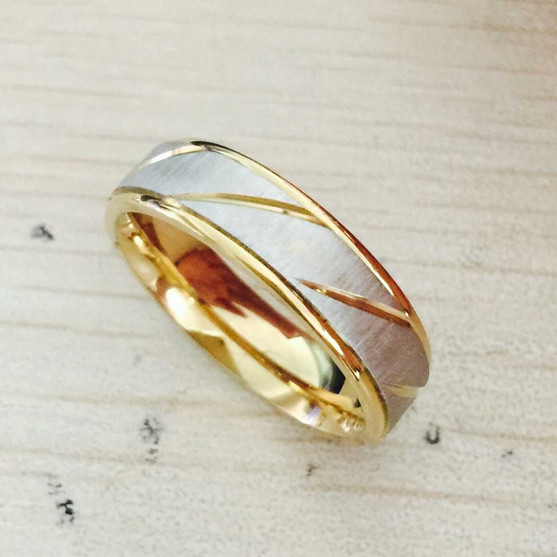 18K gold silver plated Stainless Steel Korean love Rings for Men Women Engagement Anniversary Lovers,his and hers promise 2 tone
18K gold silver plated Stainless Steel Korean love Rings for Men Women Engagement Anniversary Lovers,his and hers promise 2 tone