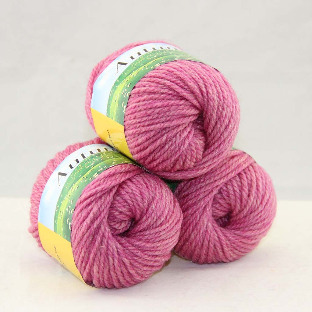 LOT 3 Balls X 50g Chunky Thick Soft Wool Yarn Hand Knitting Mauve 248-205-3, Multi-colored
LOT 3 Balls X 50g Chunky Thick Soft Wool Yarn Hand Knitting Mauve 248-205-3, Multi-colored