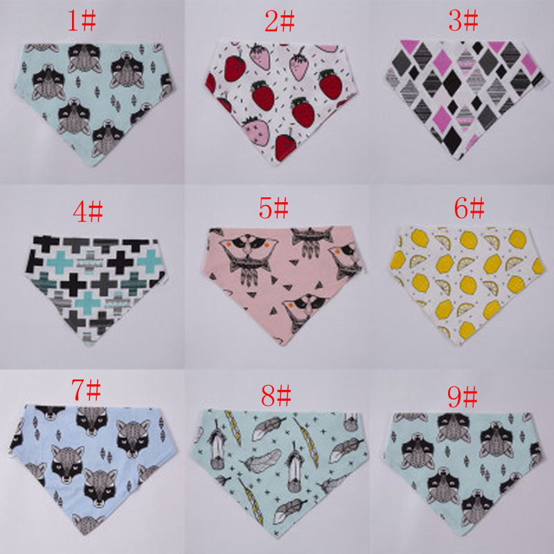 FREE DHL 2016 ins hot infant baby bibs triangular fox binder children pure cotton double-deck burp cloths baby cute pinafores 10 Styles
FREE DHL 2016 ins hot infant baby bibs triangular fox binder children pure cotton double-deck burp cloths baby cute pinafores 10 Styles