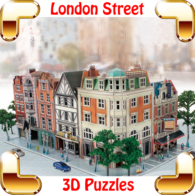 New Arrival Gift Jigscape London Street 3D Puzzle Model Building DIY Streetscape Souvenir Present Assemble Game Toys Decoration
New Arrival Gift Jigscape London Street 3D Puzzle Model Building DIY Streetscape Souvenir Present Assemble Game Toys Decoration