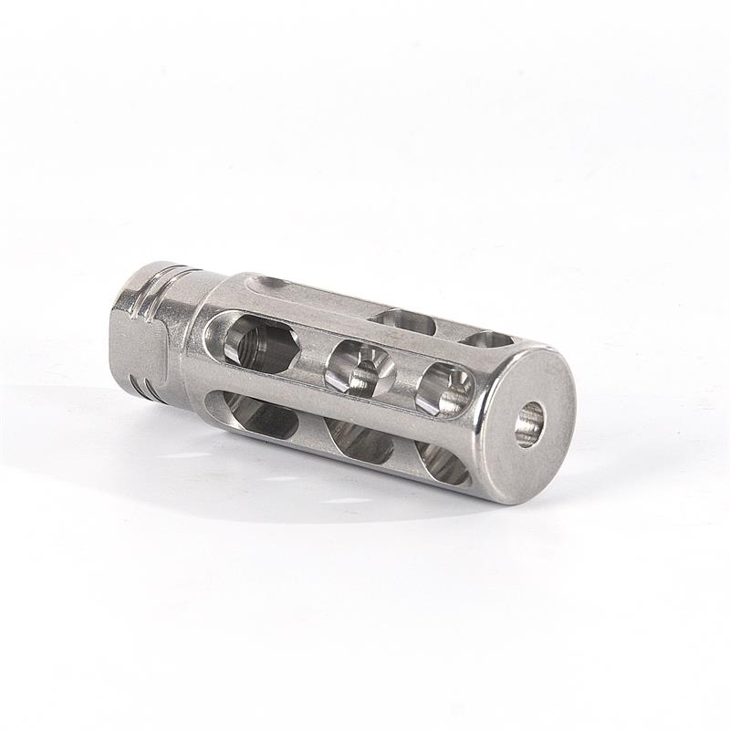 muzzle brake Stainless Steel 5.56/.223 Muzzle Brake with 1/2x28 TPI Muzzle device crush washer included от DHgate WW