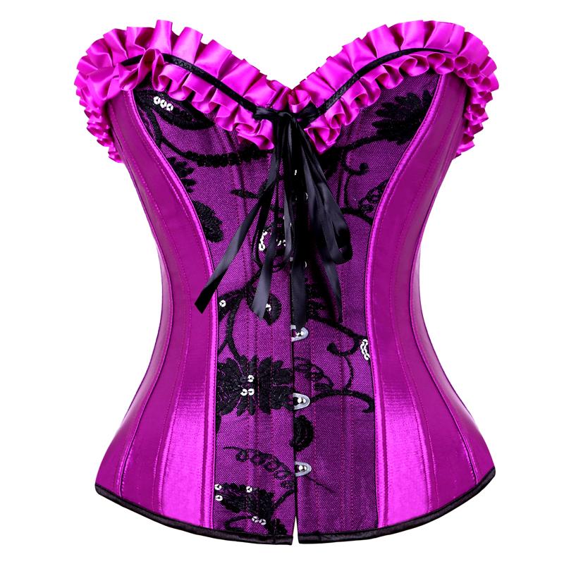 Wholesale-Sexy Women's Waist Training Vintage Overbust Corset Bustier Top Burlesque Basque lingerie Fancy Rouge Boned Lace up
Wholesale-Sexy Women's Waist Training Vintage Overbust Corset Bustier Top Burlesque Basque lingerie Fancy Rouge Boned Lace up