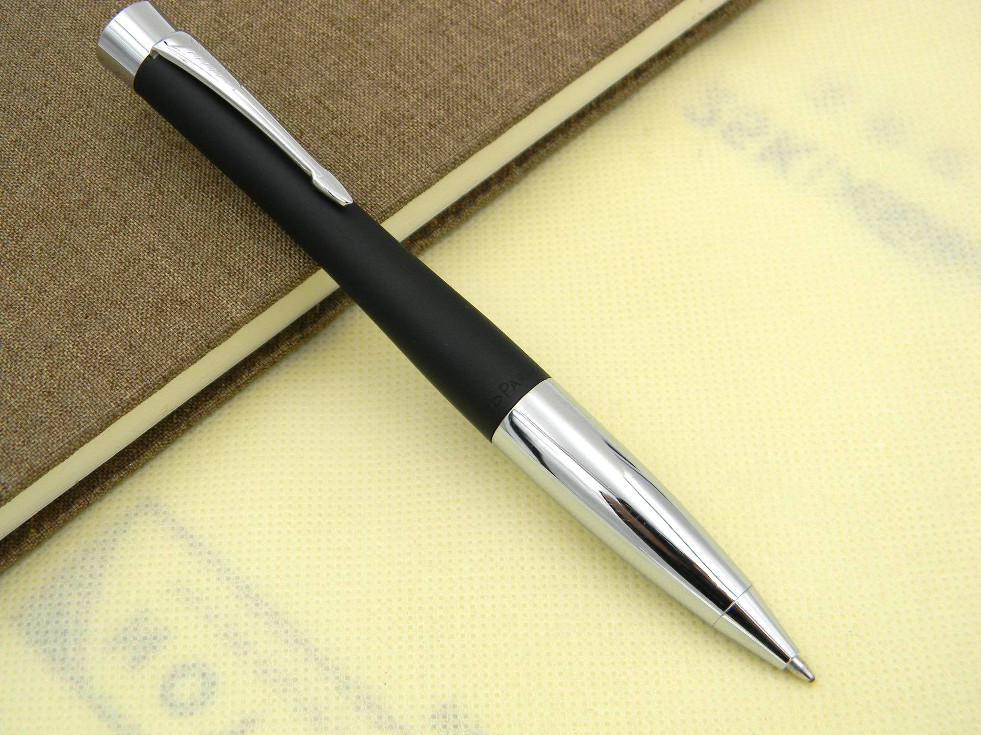 Business Urban Series Matte Black with Silver Trim Business Ballpoint Pen, Blue;orange
Business Urban Series Matte Black with Silver Trim Business Ballpoint Pen, Blue;orange