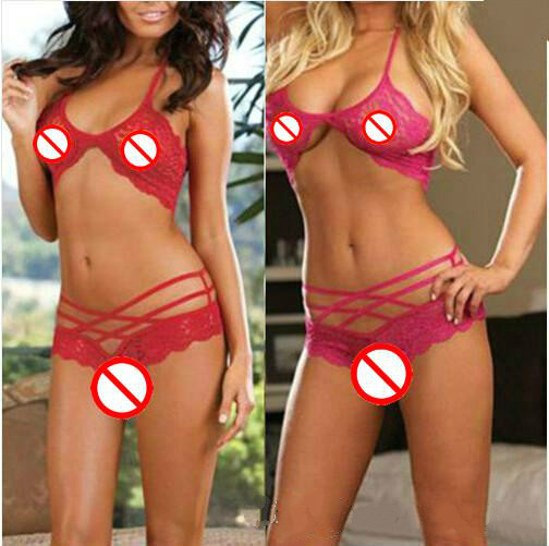 Women Sexy Lingerie Sleepwear Fashion Sexy Attract G-string Lace Underwear 3 Colors Optional For Free Shipping