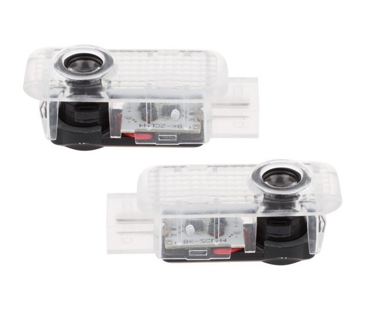 2pcs/lot LED Car Door Welcome Light High Quality Logo Ghost Shadow Welcome Projector Light For Audi A4 A4L A6 A8 Q7