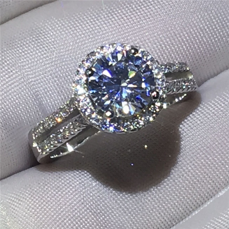 Luxury Female ring 925 Sterling silver Engagement wedding band rings for women 3ct Clear 5A zircon crystal Bijoux
Luxury Female ring 925 Sterling silver Engagement wedding band rings for women 3ct Clear 5A zircon crystal Bijoux