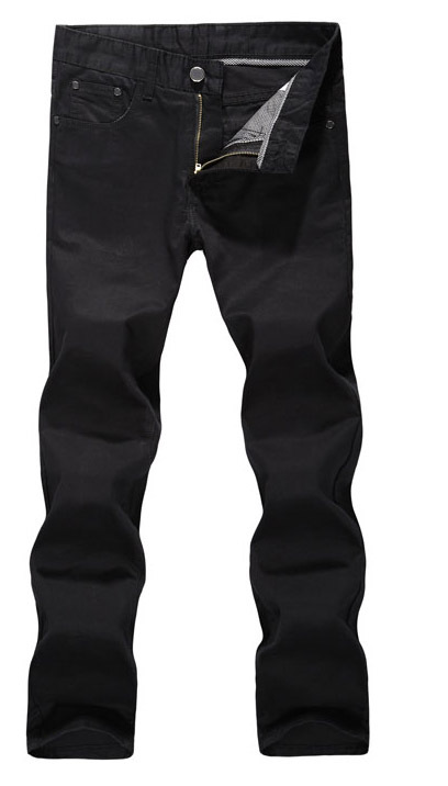 Wholesale-New Arrival Casual Men's Pants Skinny Trousers Men Chinos Pants Long Pant pantalones de los hombres Black 3XL Pants