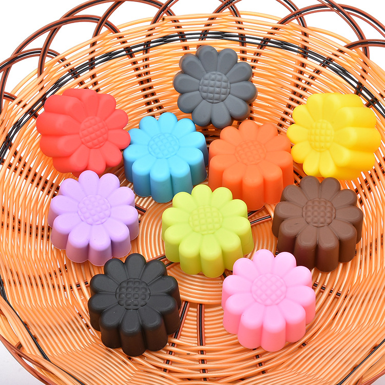 Cake Tools Wholesale- 1pcs Sunflower Shaped Cupcake Candy Resin Molds, Silicone DIY Soap Mold,Silicone Mould,Fondant Decorating
Cake Tools Wholesale- 1pcs Sunflower Shaped Cupcake Candy Resin Molds, Silicone DIY Soap Mold,Silicone Mould,Fondant Decorating