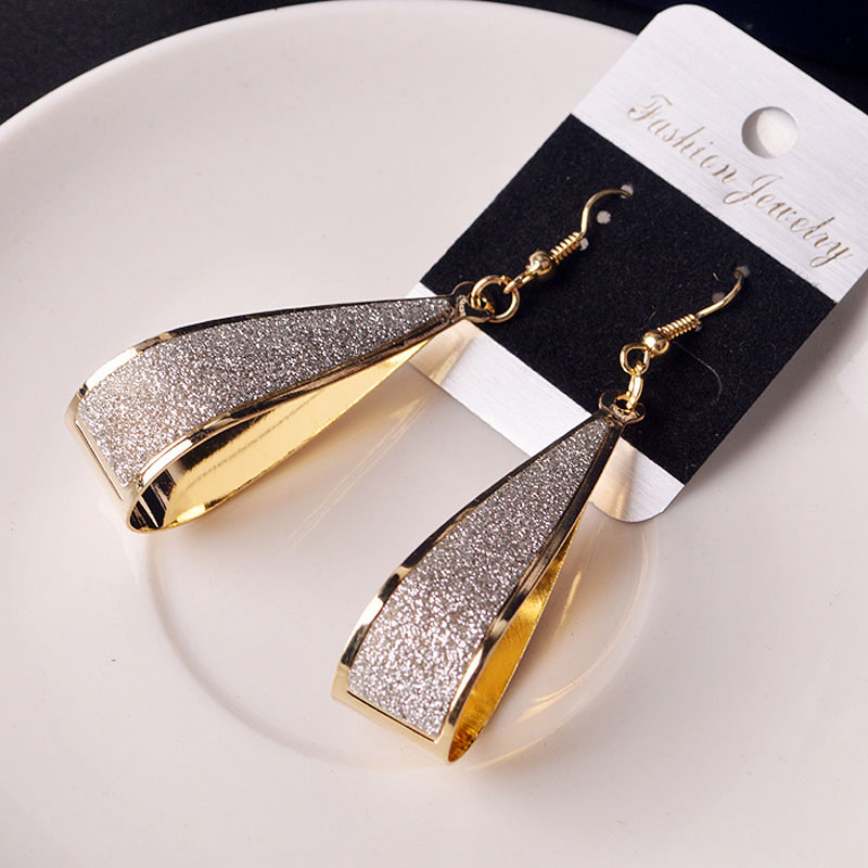 Wholesale Jewelry Dull Polish Dangle Ear Earring Gift for Women Party Wedding Jewelry Dangle Earrings free shipping
Wholesale Jewelry Dull Polish Dangle Ear Earring Gift for Women Party Wedding Jewelry Dangle Earrings free shipping