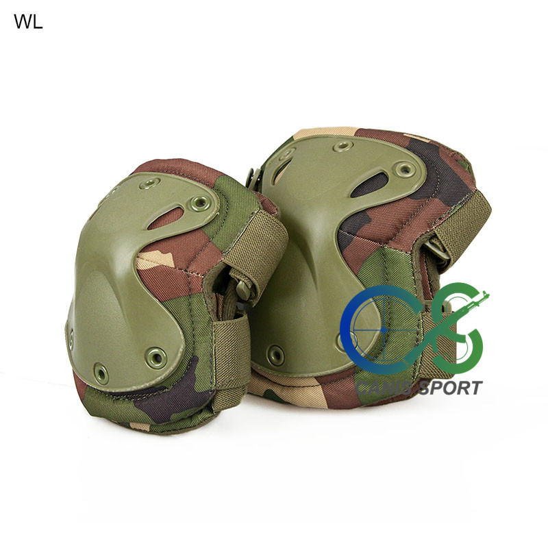 New Arrival Tactical X Shape Knee & Elbow Protective Pads Set for Outdoor Sport CL10-0008A