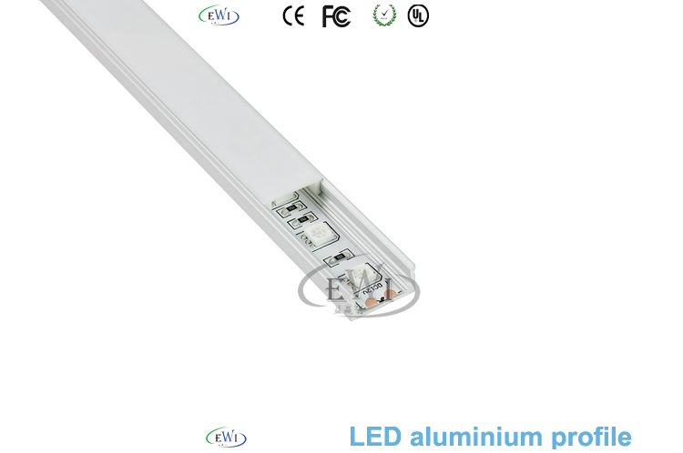 U type aluminium LED profile for indoor flooring light smd5050,5630,3528, led channel, alu profile(10X0.5M)