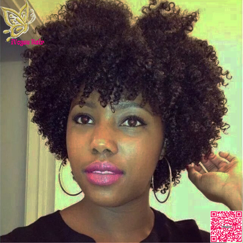 Short Afro Kinky Curly Lace Front Human Hair Wigs Brazilian Human Hair Full Lace Wig With Bleached Knots Lace Front Wig, Natural color
Short Afro Kinky Curly Lace Front Human Hair Wigs Brazilian Human Hair Full Lace Wig With Bleached Knots Lace Front Wig, Natural color