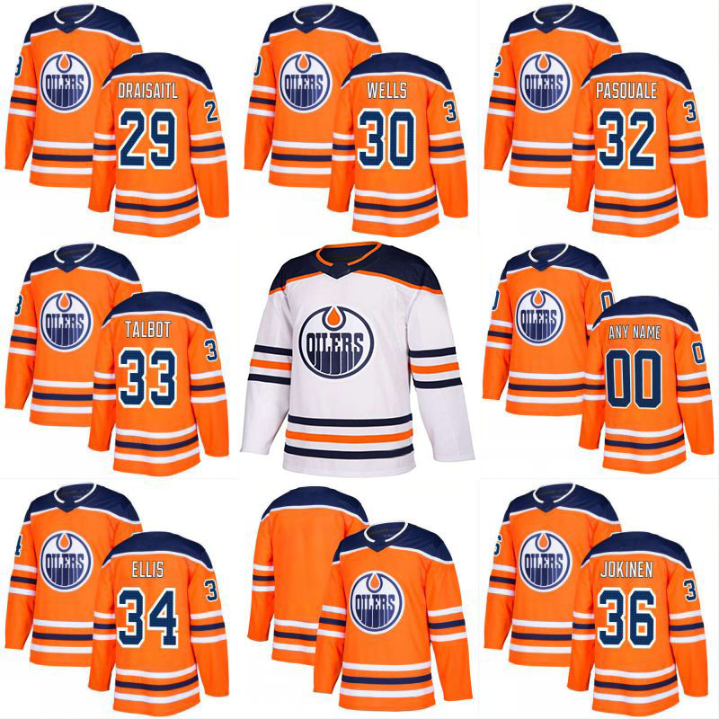 2017-2018 Season 29 Leon Draisaitl 33 Cam Talbot 32 Edward Pasquale 36 Jussi Jokinen 30 Dylan Wells Edmonton Oilers Custom Hockey Jerseys
2017-2018 Season 29 Leon Draisaitl 33 Cam Talbot 32 Edward Pasquale 36 Jussi Jokinen 30 Dylan Wells Edmonton Oilers Custom Hockey Jerseys