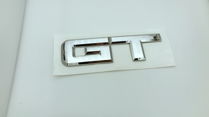 3D Chrome GT Symbol ABS Car Rear Emblem Stickers for Ford Mustang Shelby GT 5.0, Silver
3D Chrome GT Symbol ABS Car Rear Emblem Stickers for Ford Mustang Shelby GT 5.0, Silver