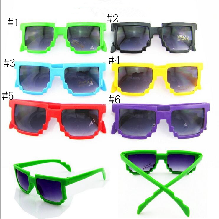 LongKeeper Kids Sunglasses Square Mosaic Sun Glasses Children Pixel Sunglasses Trendy Boys Girls Glasses With Case ZZA102, White;black
LongKeeper Kids Sunglasses Square Mosaic Sun Glasses Children Pixel Sunglasses Trendy Boys Girls Glasses With Case ZZA102, White;black