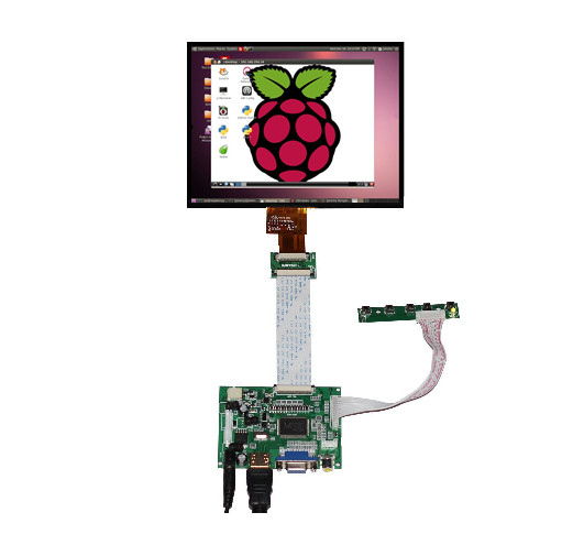 8inch HDMI/VGA/AV Control Driver Board+8"inch HE080IA-01D 1024*768 high LCD Display For Lattepanda,Raspberry Pi
8inch HDMI/VGA/AV Control Driver Board+8"inch HE080IA-01D 1024*768 high LCD Display For Lattepanda,Raspberry Pi