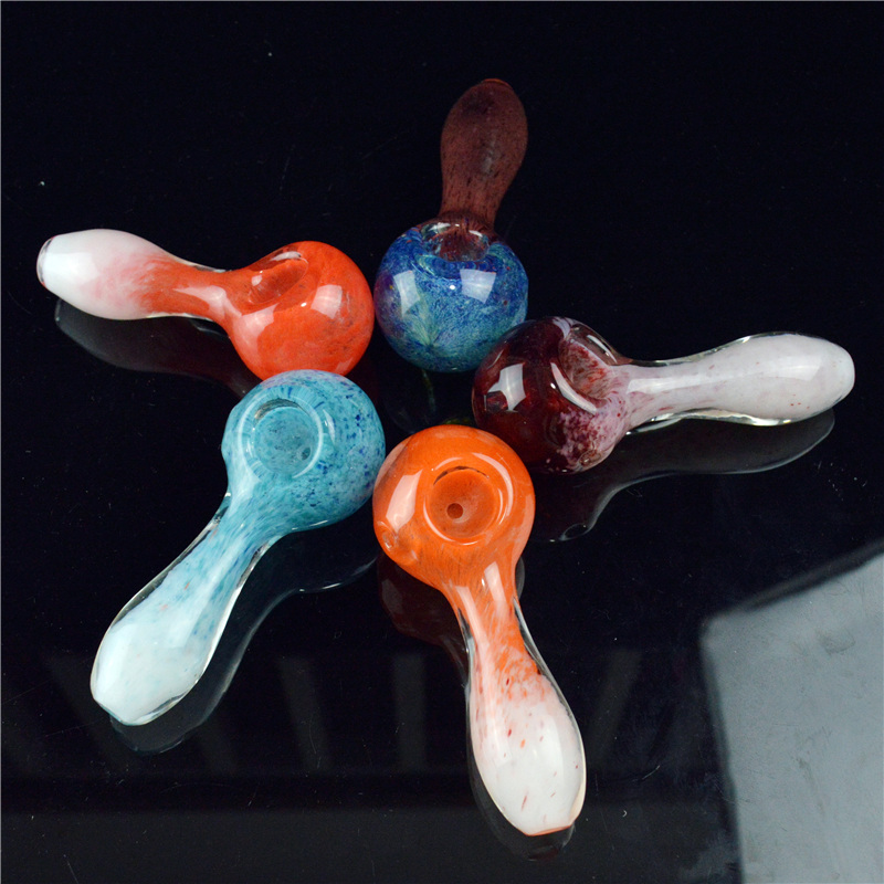 Heady Glass Pipes Oil Burner Hand Smoking Glass Spoon Pipes 4" inches Colored Tobacco Glass Smoking Pipes Dry Herb
Heady Glass Pipes Oil Burner Hand Smoking Glass Spoon Pipes 4" inches Colored Tobacco Glass Smoking Pipes Dry Herb