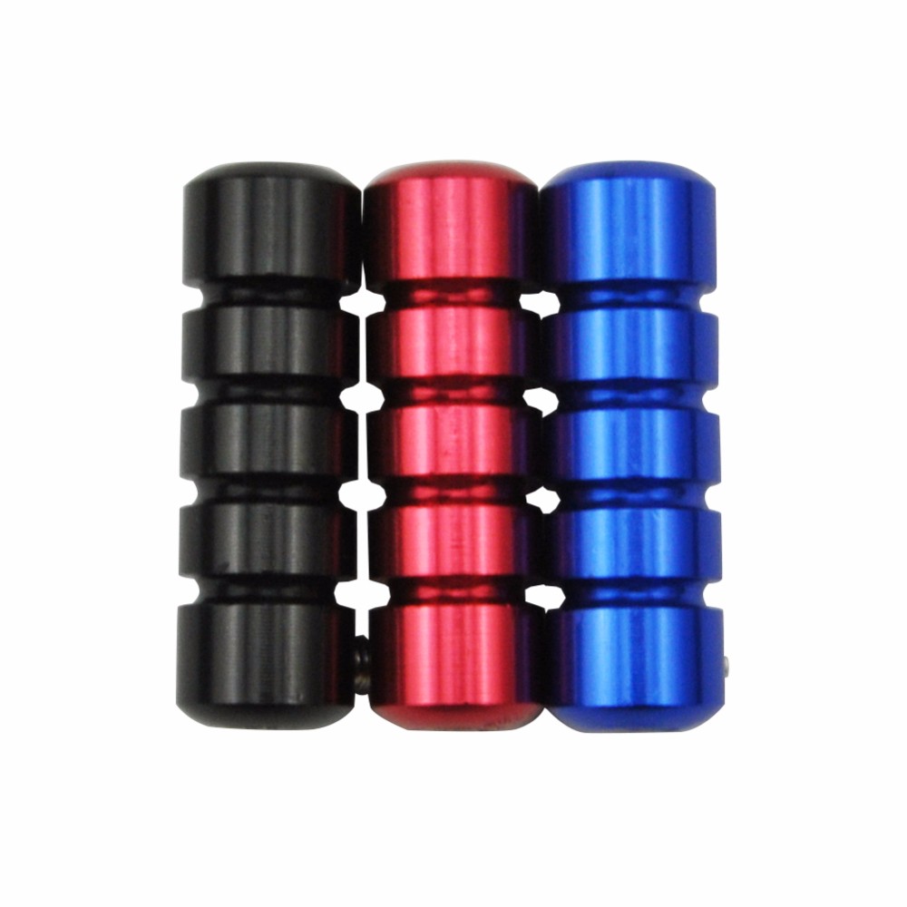 High Quality 1pcs Aluminum Tattoo Machine Grip Stainless Steel Blue Pipe for Guns Tube Tattoo Accesories Handle Supplies