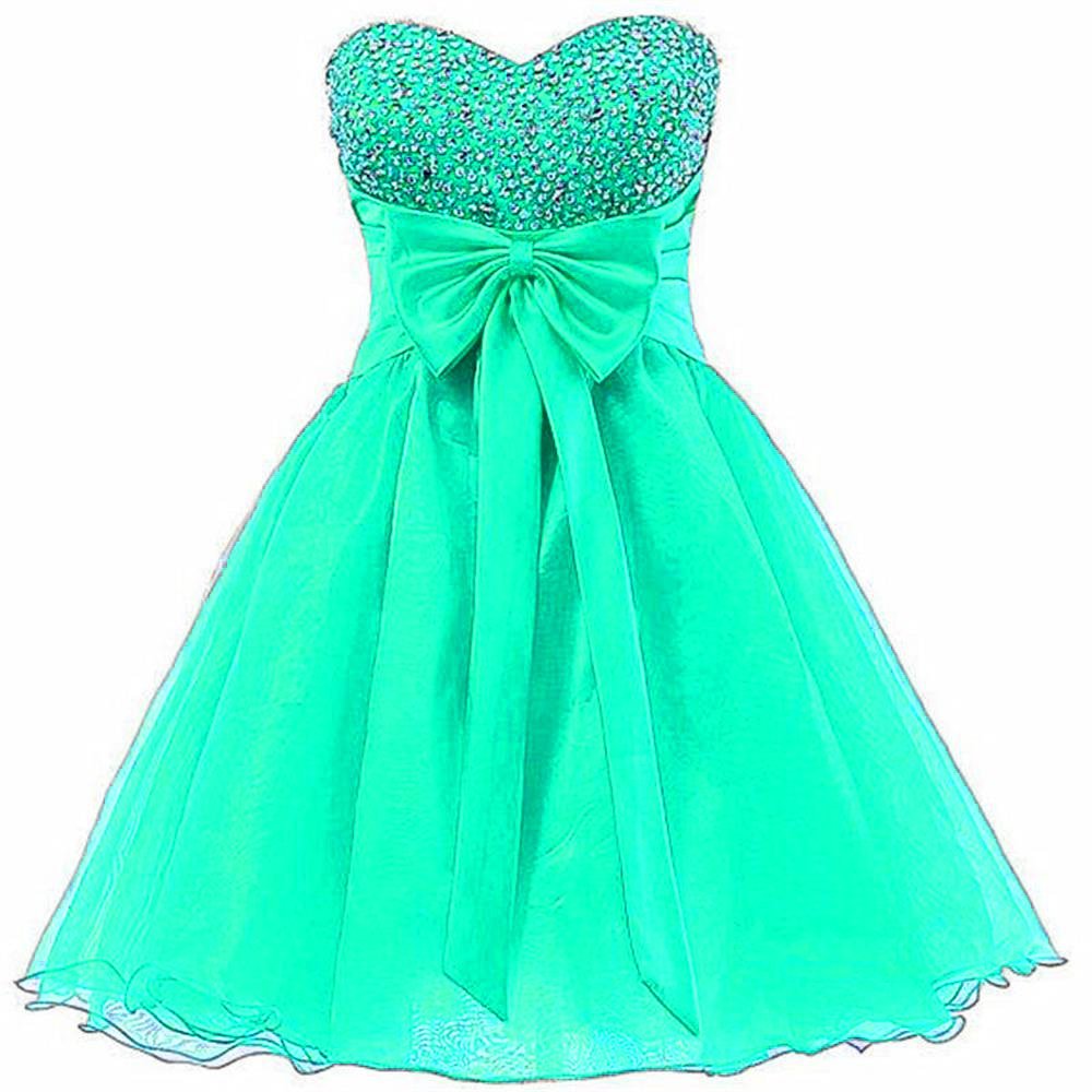 New Sexy Cheap Homecoming Dresses 2017 Sweetheart Beaded Ball Gown Beaded Graduation Prom Party Gown QC501