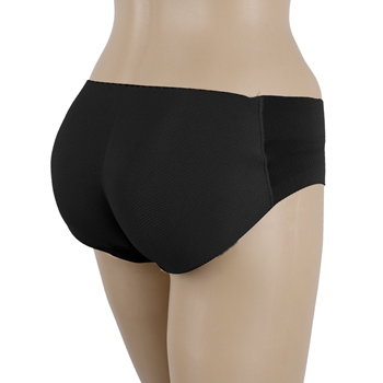 Wholesale-Sexy Women Seamless Padded Panties Smooth Surface Bottom Panties Buttocks Push Up Lingerie Underwear Bum Butt Lift Briefs
