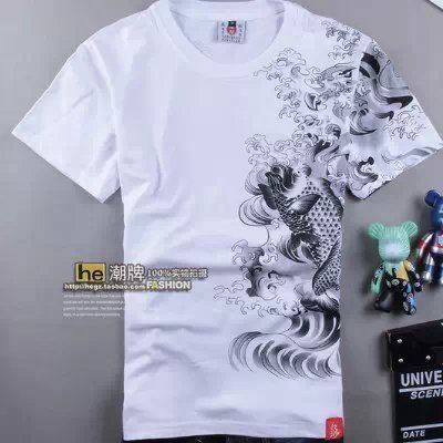 Wholesale-Brand Clothing Men T-shirt 3D Print Short Sleeve T shirts Men fish T shirt Homme T-shirt Men Fashion, Black
Wholesale-Brand Clothing Men T-shirt 3D Print Short Sleeve T shirts Men fish T shirt Homme T-shirt Men Fashion, Black