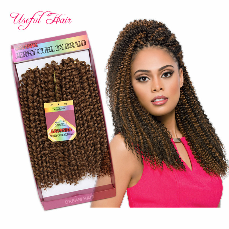 Synthetic braided deep wave style 3pc/pack high quality jumpy Bouncy Curl 10inch freetress water wave hair crochet braids deep curly hair, #1b
Synthetic braided deep wave style 3pc/pack high quality jumpy Bouncy Curl 10inch freetress water wave hair crochet braids deep curly hair, #1b