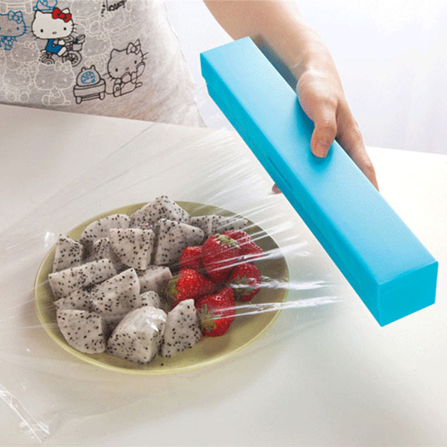 Blue Green Rose PP Creative Adjustable Cling Film Cutter Blade Stainless Steel Kitchen Plastic Wrap Box
Blue Green Rose PP Creative Adjustable Cling Film Cutter Blade Stainless Steel Kitchen Plastic Wrap Box