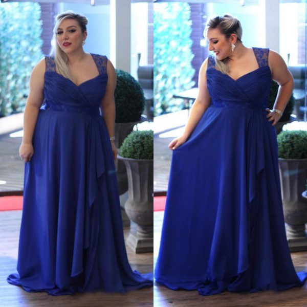 Fabulous Plus Size Prom Dresses Royal Blue Chiffon Long Evening Party Gowns for Curve Girls Sheer Lace Straps Open Back Formal Wear, Sage
Fabulous Plus Size Prom Dresses Royal Blue Chiffon Long Evening Party Gowns for Curve Girls Sheer Lace Straps Open Back Formal Wear, Sage