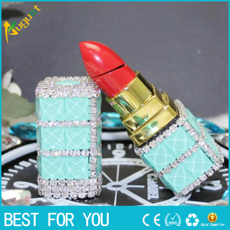 Lipstick Shaped Lighter Refillable lighter Gas Flame Lighters Rhinestone Stylish Lighter nice gift for friends
Lipstick Shaped Lighter Refillable lighter Gas Flame Lighters Rhinestone Stylish Lighter nice gift for friends