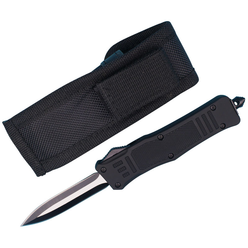 High Quality Black 7 Inch 616 Mini Automatic Tactical Knife 440C Blade Zinc-aluminum Alloy Handle 9 Style Blades Available EDC Pocket Knives
High Quality Black 7 Inch 616 Mini Automatic Tactical Knife 440C Blade Zinc-aluminum Alloy Handle 9 Style Blades Available EDC Pocket Knives