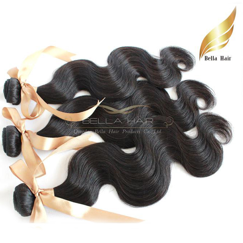 Hair Extensions 2pcs/lot Virgin Unprocessed Mongolian Hair Weaves Body Wave Double Weft Bellahair Natural Color DHL BULK Wholesale
Hair Extensions 2pcs/lot Virgin Unprocessed Mongolian Hair Weaves Body Wave Double Weft Bellahair Natural Color DHL BULK Wholesale