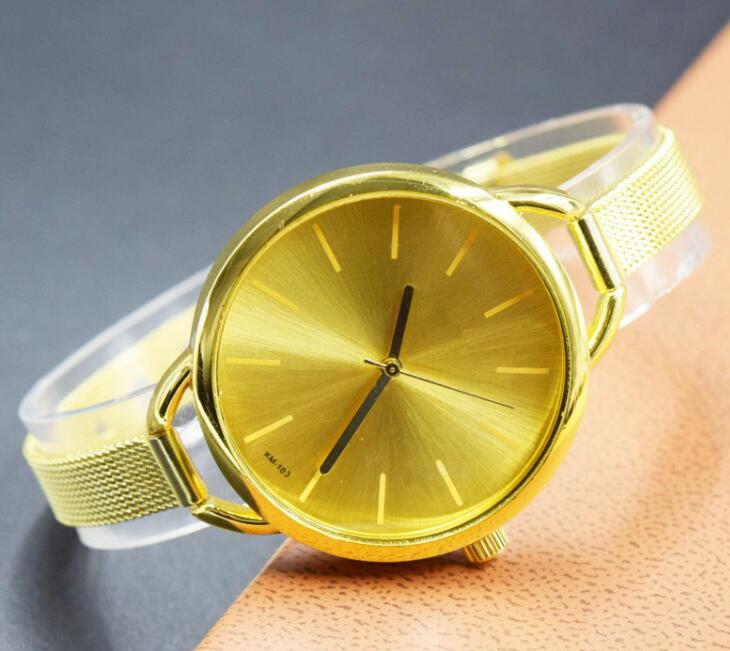Wholesale 500pcs/lot Mix 2Colors Quartz Casual watch Bright Gold band Women watch Metal Mesh Stainless Steel watch MW020
Wholesale 500pcs/lot Mix 2Colors Quartz Casual watch Bright Gold band Women watch Metal Mesh Stainless Steel watch MW020