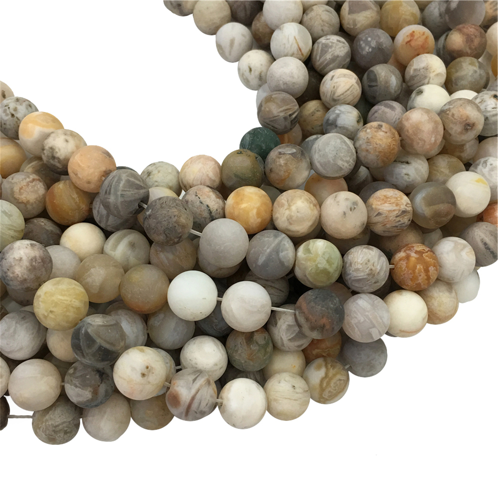 Matte Bamboo Leaf Agate Beads, 8mm 10mm Round Beads,Wholesale Gemstone Beads,15.5inch,Full Strand ,Hole 1mm
Matte Bamboo Leaf Agate Beads, 8mm 10mm Round Beads,Wholesale Gemstone Beads,15.5inch,Full Strand ,Hole 1mm