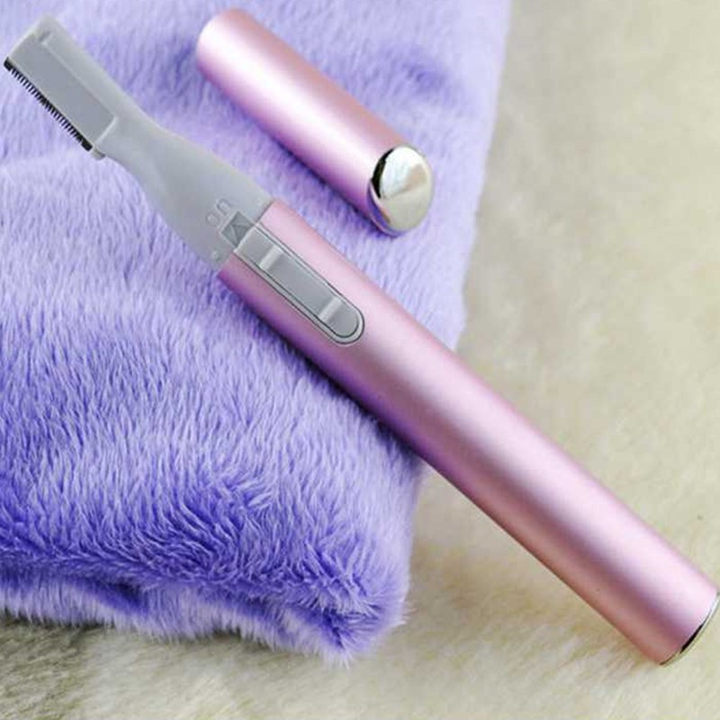 2017 Fashion Women Eyebrow Razor Electric Men Shaper Shaver Removal Clipper Armpit Pubic Hair Trimer Personal Face Care Tools