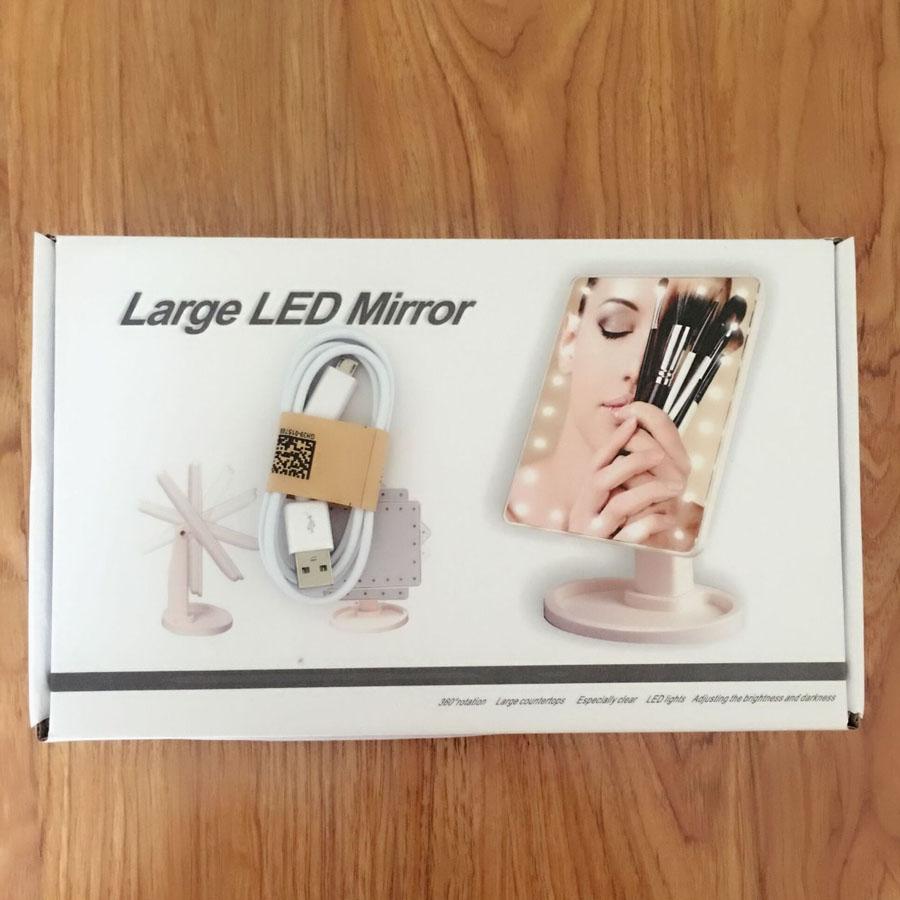 With USB Charge 360 Degree Rotation Touch Screen Makeup Mirror Cosmetic Folding Portable Compact package With 16 LED Makeup Tools DHL
With USB Charge 360 Degree Rotation Touch Screen Makeup Mirror Cosmetic Folding Portable Compact package With 16 LED Makeup Tools DHL
